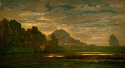Moor bei Saasveld von Piet Mondrian